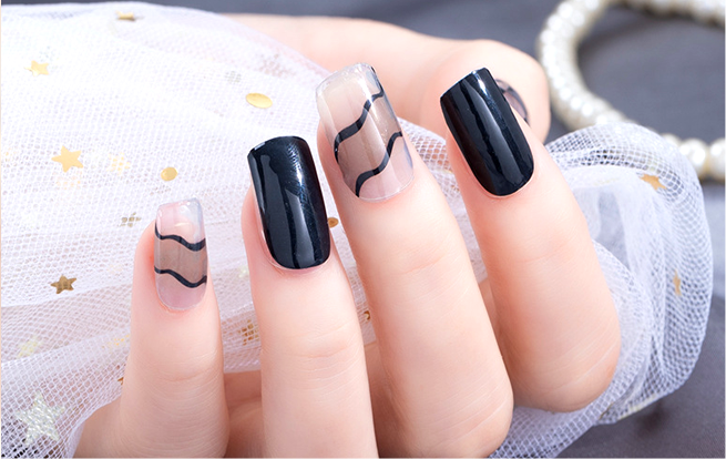 nail form stickers