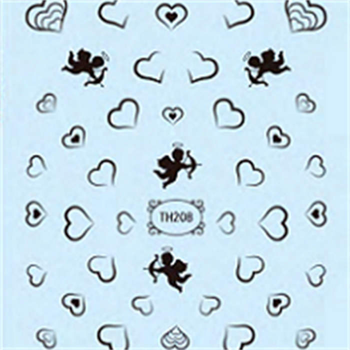 Love Heart Nail Stickers