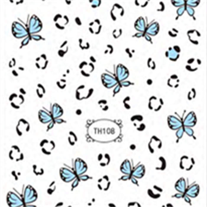 3D Butterfly Nail Decals