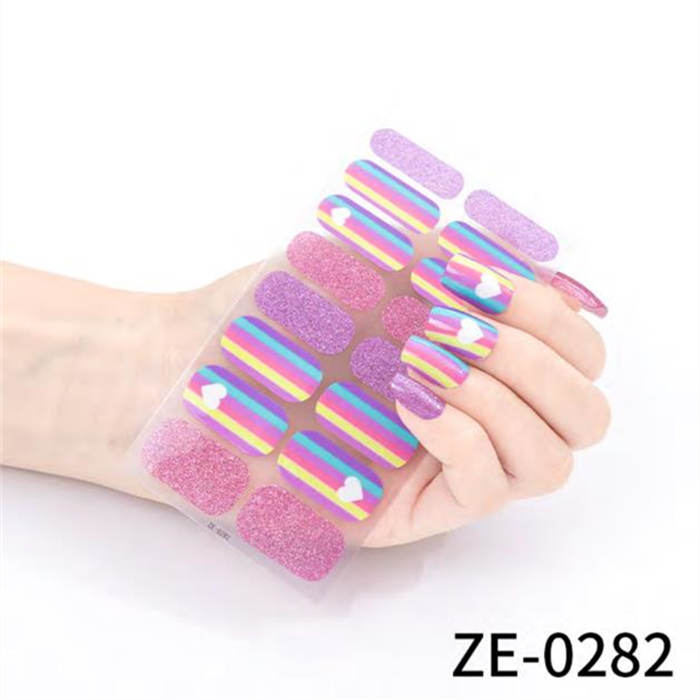 Iridescent Nail Wraps