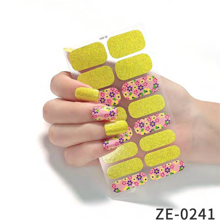 Lemon Nail Wraps