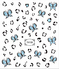 butterfly nail stickers